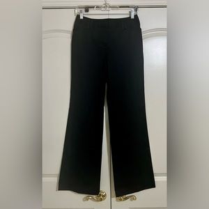 NWT WHBM Boot Cut Pants - Size 0 - Black
